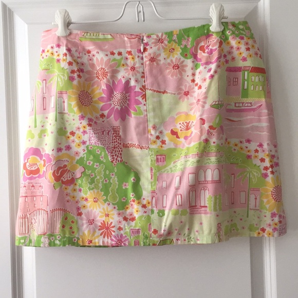 Lilly Pulitzer Cotton skirt Size 8 - Picture 2 of 6